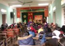 hội nghị tổng kết công tác hội CTNXP xã Quảng Hùng năm 2017. Triển khai phương hướng nhiệm vụ năm 2018.