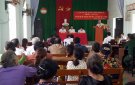 Đại biểu HĐND thành phố tiếp xúc với cử tri xã Quảng Hùng, phường Trường Sơn