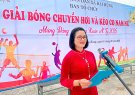 Giải bóng chuyền và kéo co nam nữ mừng Đảng, mừng xuân Ất Tỵ