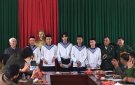 Đảng uỷ, HĐND, UBND xã Quảng Hùng tổ chức gặp mặt các nam thanh niên chuẩn bị lên đường nhập ngũ và các thành niên hoàn thành nghĩa vụ trở về địa phương.