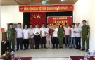 Ra mắt mô hình "Tổ liên gia an toàn PCCC" và "Điểm chữa cháy công cộng" tại thôn 3, xã Quảng Hùng.