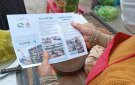 Tuyên truyền lưu động và phát tờ rơi An toàn thực phẩm.