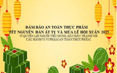 Đảm bảo an toàn thực phẩm tết nguyên đán Ất Tỵ